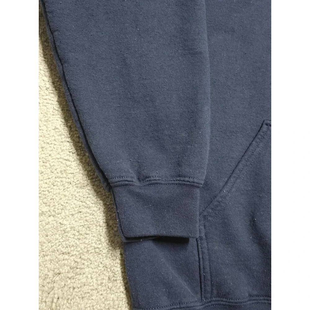 Disney‎ Universal Studio Full Zip Up Hoodie Mens L Blue Double Sided